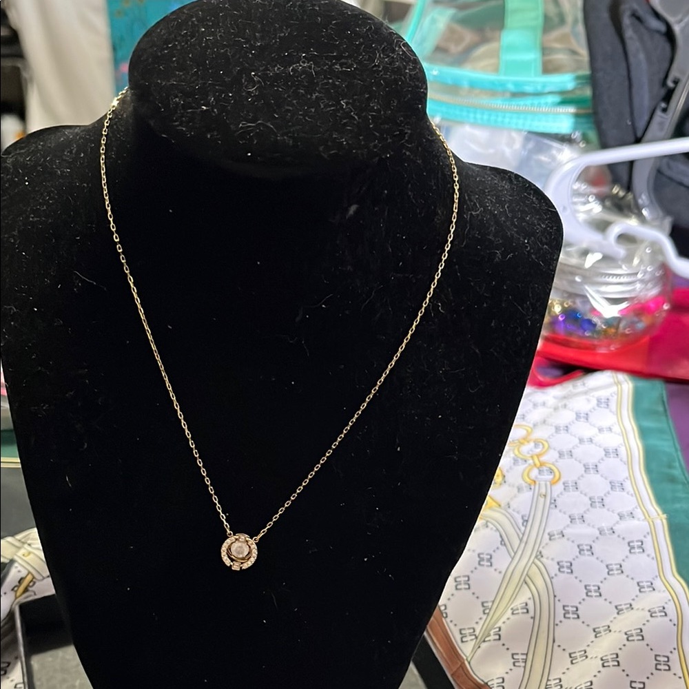 Swarovski Gold Elegant Necklace Collection